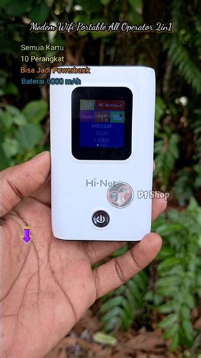 Modem Wifi Portable All Operator 2in1 #shopping #shop #shorts