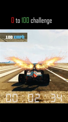 Zero to 100 Challenge in GTA 5
