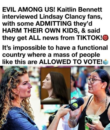 Kaitlin Bennett’s interviews sparked debate over public reactions to Lindsay Clancy’s case, social