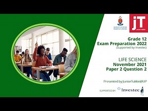 3 Paper 2 Gr 12 Exam Preparation - Life Science - November 2021 Exam Paper 2 Question 2