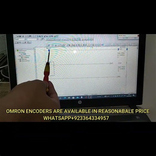 Encoder Wiring & Pulse Reading in Mitsubishi PLC #viralshorts