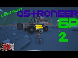 Astroneer - Truck, Drill review. Lets Play! Space Survival Sandbox