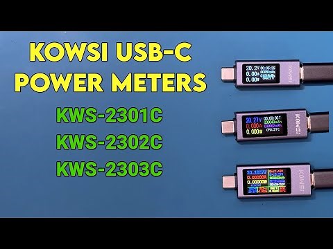Kowsi USB-C Power Meters