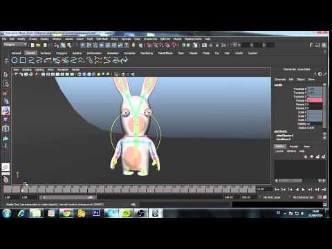 Animación de un personaje en Maya