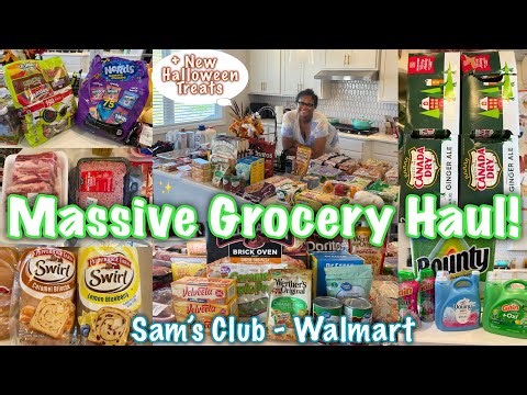 *New* Two Week Grocery Haul🛒/Sams Club and Walmart / October 2025