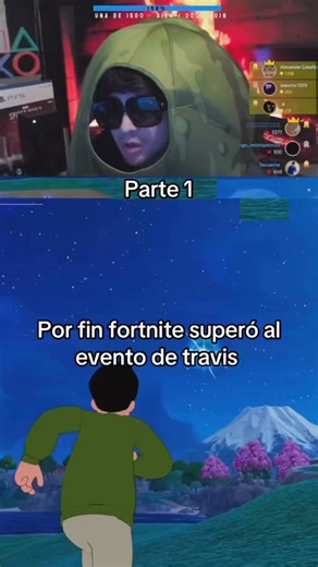 Por fin fortnite superó al evento de travis scot #eventofortnite #lossimpson #fortnitelossimpson #nuevatemporada #fortnite | El Tena