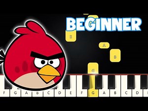 Angry Birds Theme | Beginner Piano Tutorial | Easy Piano