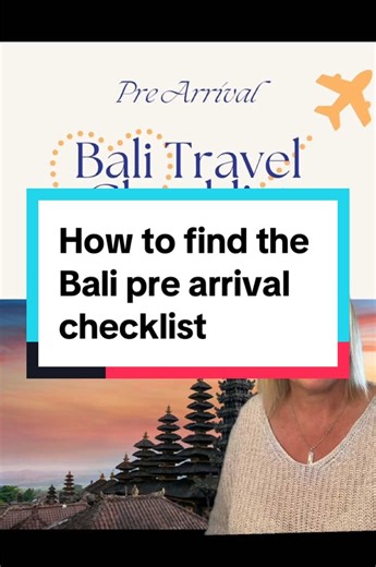 Bali Travel Checklist and Visa Tutorial