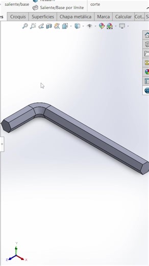 Diseño de Llave Allen en SolidWorks: Tutorial Paso a Paso