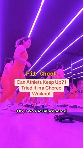 POV: You’re at the pinkest workout class in NYC wearing the comfiest @athleta set that moves like a second skin. 💅 PS editor @slwasz tried @houseworkofficial by @sydmiller in Athleta’s new Punch color — and found that the set was pretty much built for choreographed cardio. Buttery soft, gently compressive, and cute enough for a post-sweat strut. Bonus points for matching the studio’s vibe. Video description: A woman reviews a workout set and a workout class. | Popsugar