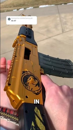 AK-47 on top 🔫 #fakegun #toys #stressrelief