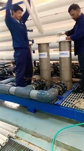 How to change the Cartridge filter in RO plant. #foryou #purifiedwater #purewater #alkalinero