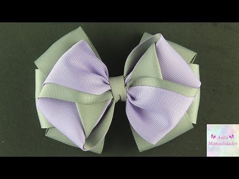 Moño Amalia Doble | Anita Manualidades