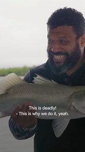 Who said fishing wasn't full of excitement? 🎣 #fishing #backtonature #sustainableliving https://bit.ly/4gB2tLU | SBS Food
