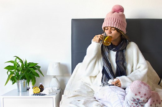 Soigner un rhume naturellement avec les huiles essentielles