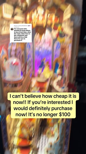 Replying to @RaisedByWolves🇵🇷 beauty and the beast book nook is on such a good sale I can’t believe it!! Going to buy a few more to give for Christmas gifts #booknook #beautyandthebeast #beautyandthebeastbooknook #fyp #share