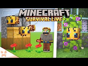 DESIGNING THE BEST BEE FARM FOR THE NEW MINECRAFT UPDATE!