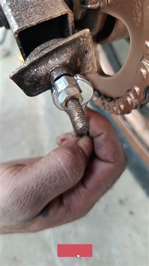 Easy Super! ⭐ DIY Motorcycle 2 Pro Chain Tricks! Fix Loose Chain Lubricate Like a Pro Maintenance ✅🔴
