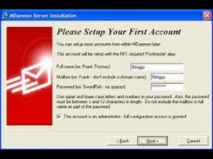 Lecture 2 Installation and config of MDaemon E-mail server easy Lecture Urdu