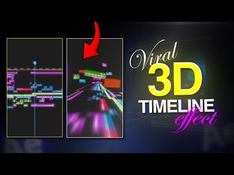 Edit Like Bymaximise | Create VIRAL 3D Timeline Effect (After Effects Tutorial)