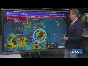 Tracking the tropics: Tropical Storm Ida forms, heading to Gulf Coast