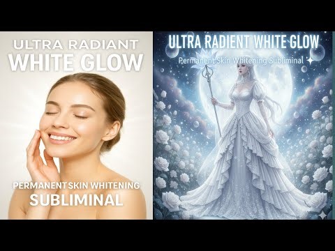 "Ultra Radiant White Glow — Permanent Skin Whitening Subliminal"