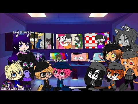 |Gacha Club| 🐷 Peppa and Roblox Piggy characters react to Piggy Memes Part 16 | Gacha with Lexi