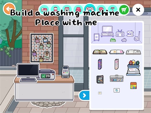 Building a Washing Machine in Toca Boca World