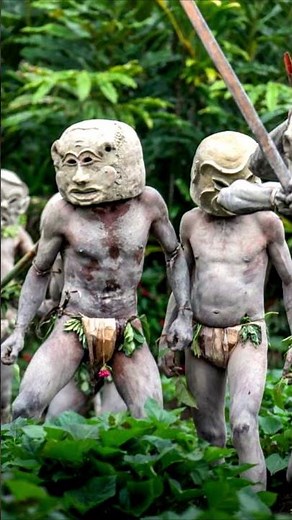 Masks of The Asaro Mudmen