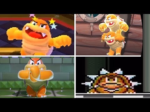 Evolution of - Boom Boom in Super Mario Games