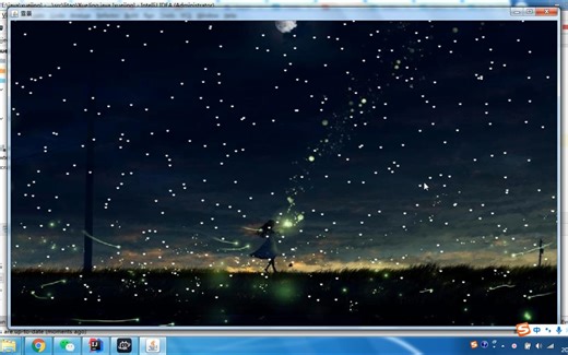 java版雪景动画，视频中带有教程代码