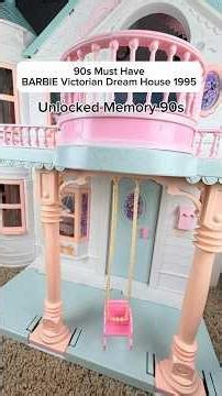 BARBIE Victorian Dream House 1995. Unlock Memory! #shortsfeed #shorts #asmr #asmrsounds #barbie