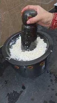 how to seasoning new mortor and pestle // how to clean new granite mortor ✨