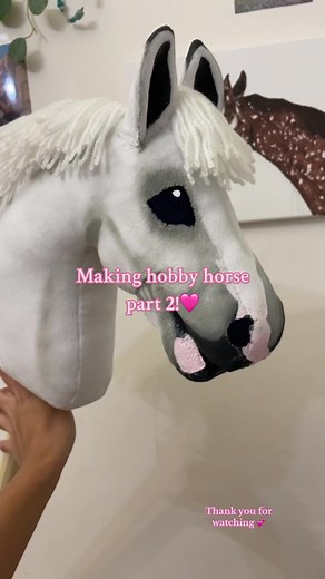 Commission Horse #31 Tutorial | ASMR Hobby Horse Making