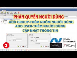 Add Group - Nhóm người dùng | Add User - Người dùng | Cập nhật thông tin | KhoaiCodeTV