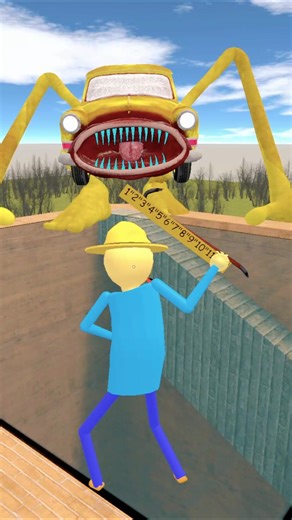 Monster Car Eater Prank Me in Maze Gmod