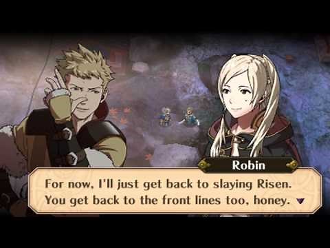 Fire Emblem Awakening - Female Avatar & Owain (Married) Hot-Spring Scramble Conversations