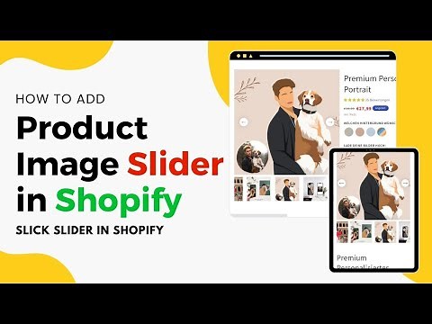 How To Make Product Image And Thumbnail Slider with Slick | Shopify Product Slider With Code