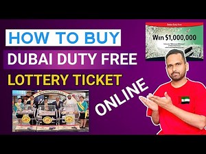 How to purchase Dubai duty free lottery ticket online in UAE A-Z 🇦🇪