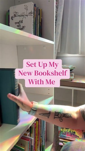 Set up my New Bookshelf with Me! 📚