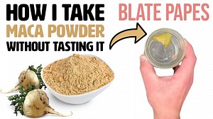Watch How I Take Maca Powder without Unnecessary Chemicals or Caps on Amazon Live