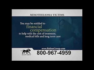 RELION GROUP TV SPOT MESOTHELIOMA VICTIMS ISPOT.TV
