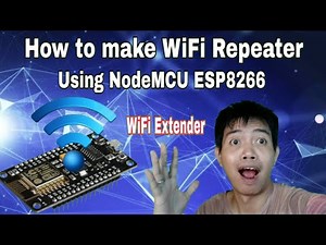 How to make WiFi Repeater / Extender using NodeMCU ESP8266 | [Tagalog]