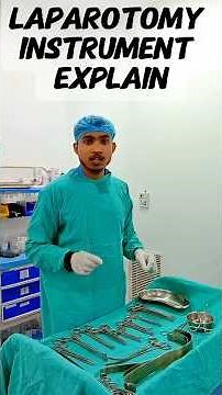 Laparotomy Surgery✂️ Instrument know:#LaparotomyInstruments #OperationTheatre#SurgeryInstruments #ot