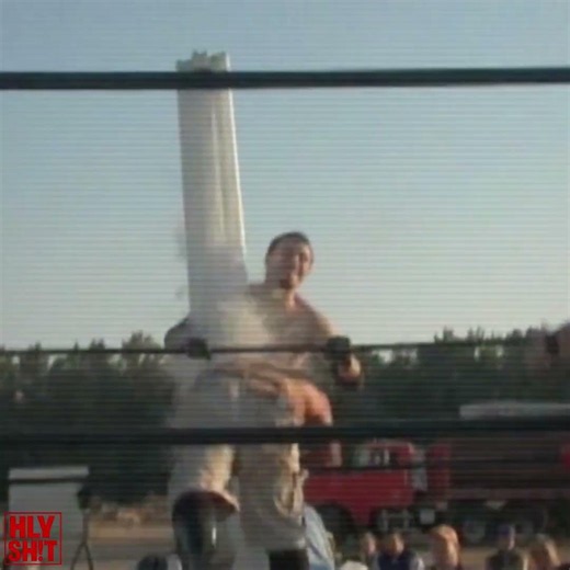 Whacks Light Tube Spear to Danny Havoc #omg #wrestling