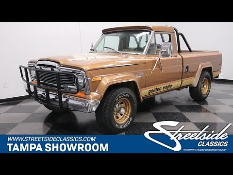 1979 Jeep J10 Golden Eagle 4X4 for sale | 2182 TPA
