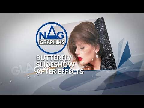 Butterfly Slideshow Nag graphiks After effects Project 128