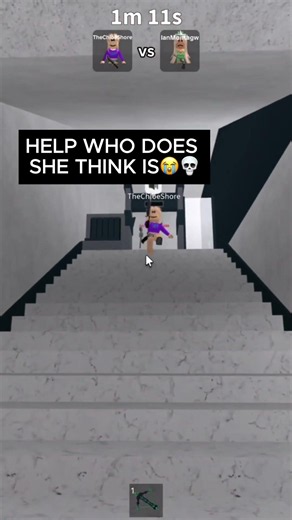IM CRYING THE WAY SHE FELL- #roblox #mm2 #funny #robloxfyp #mm2roblox