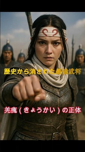【キングダム史実】羌瘣(きょうかい)は実在した？歴史から消された最強武将の正体 #キングダム
