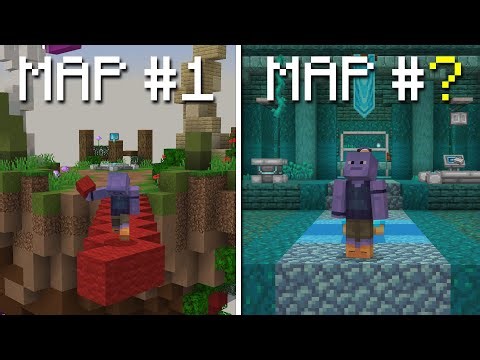 I Played EVERY Hive Bedwars Map